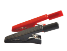 Zeige Details für Enraf Krokodilklemme mit 2mm Anschluss (2 Stk Set) Bild von Enraf Krokodilklemme mit 2mm Anschluss (2 Stk Set)